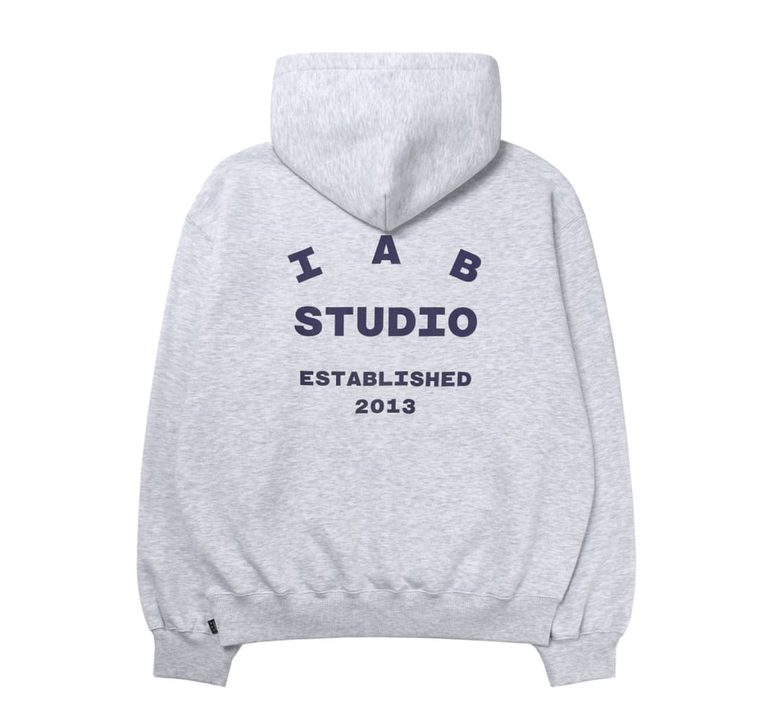 아이앱 스튜디오 25 후드 라이트 그레이 네이비 XL 상품이미지1