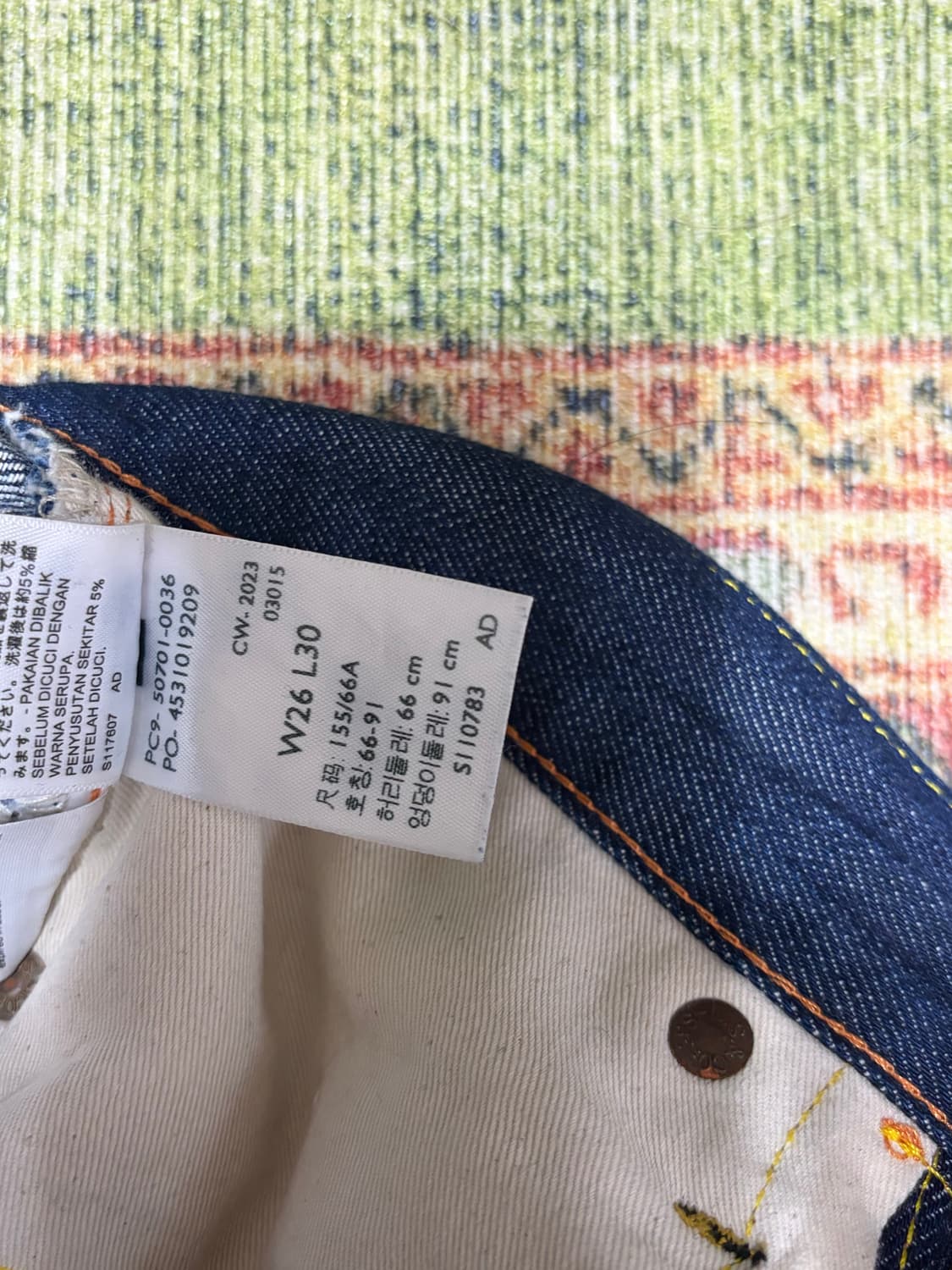 Levi's Vintage Clothing 701 상품이미지5