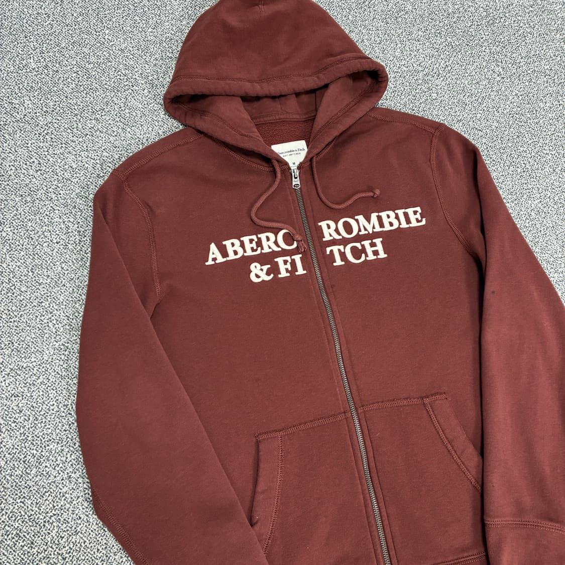 <아베크롬비 빈티지 브라운 후드집업> No.1450 상품이미지5