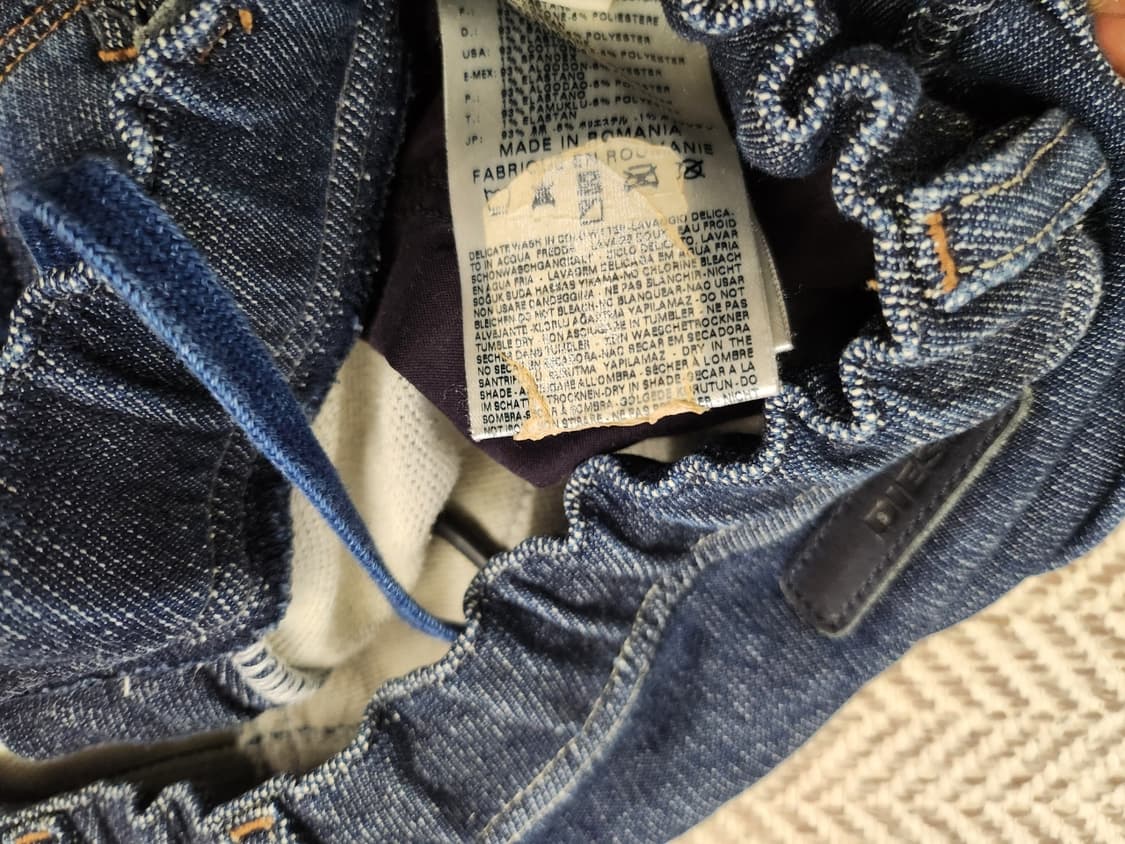 디젤 밴드 스웻트 청바지 상품이미지3