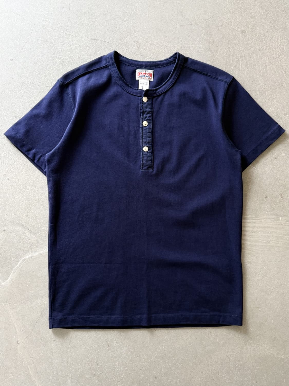 Bronson Military Henley T-Shirt 상품이미지1