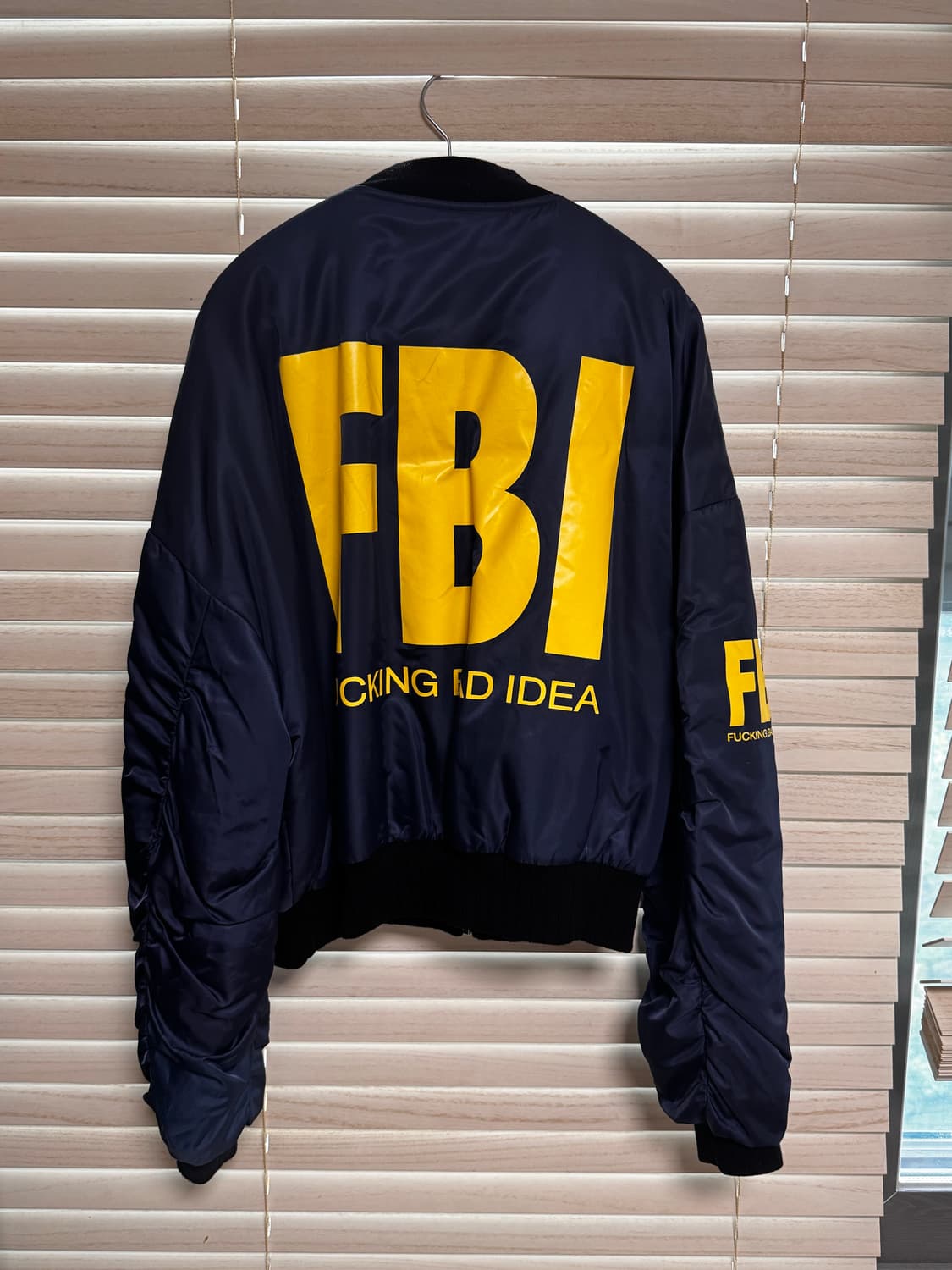 OUTLW FBI 리버서블 봄버 상품이미지7