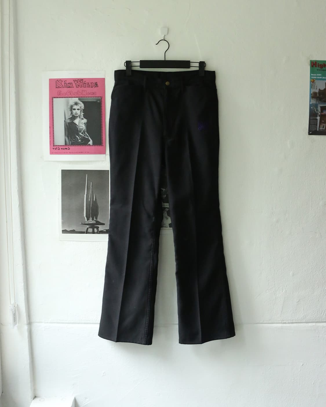 니들스 블랙 부츠컷 트라우저 상품이미지3