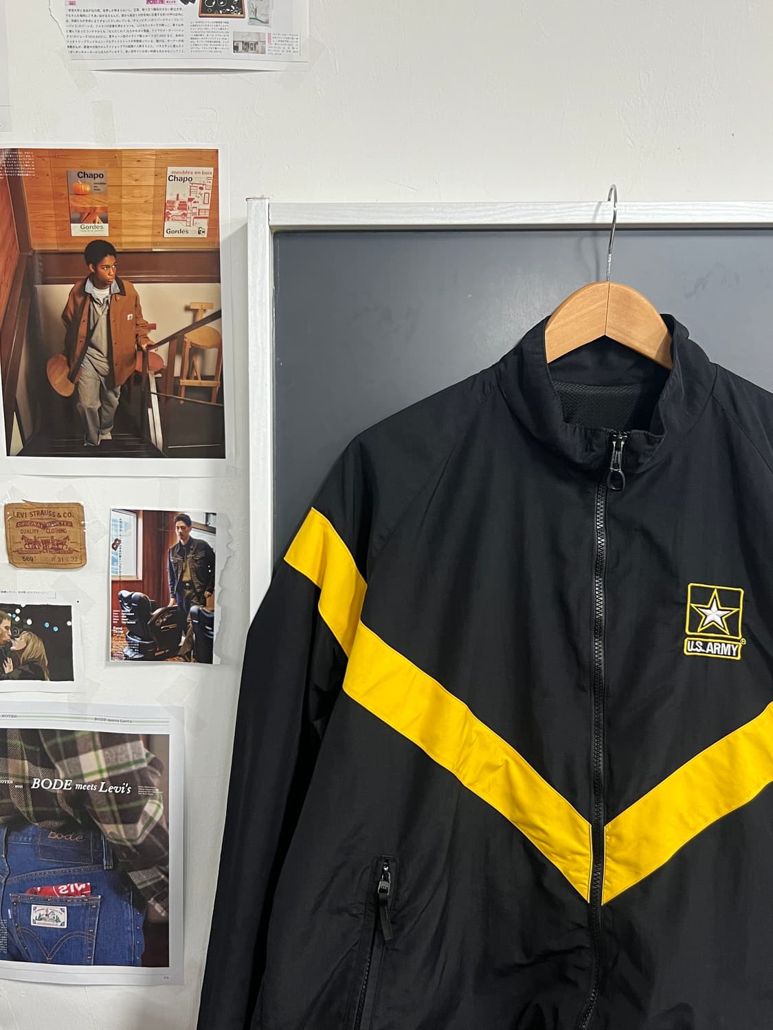 US army APFU 미군 라지 숏 바람막이 자켓 상품이미지1