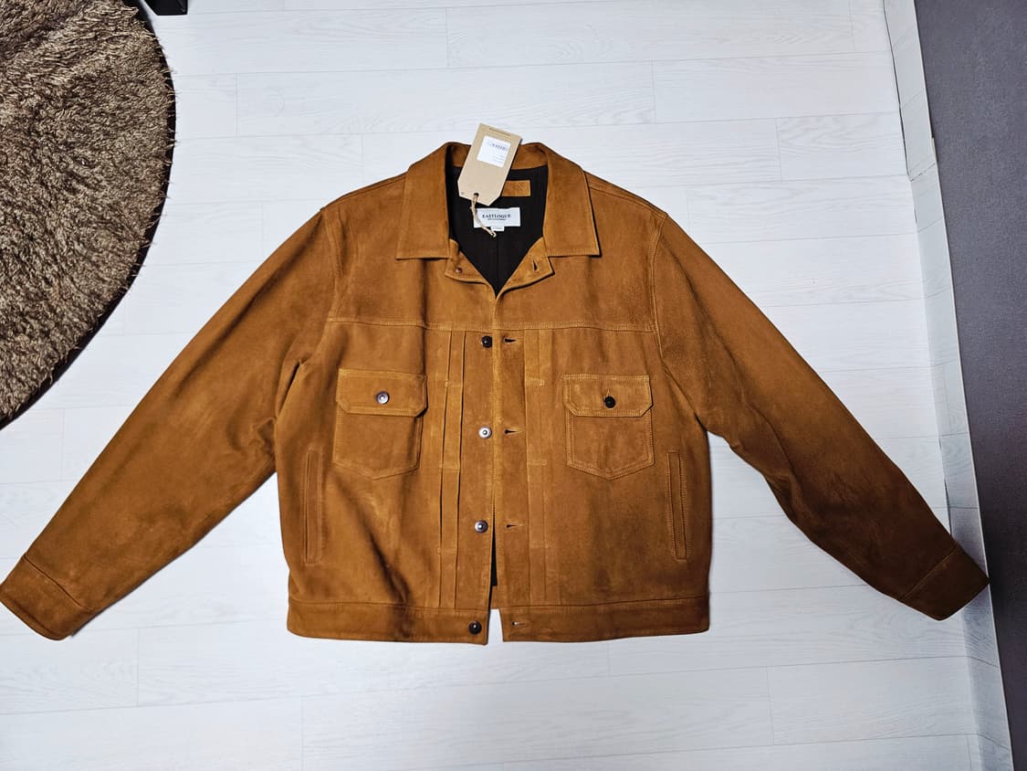 이스트로그 스웨이드 트러커 L사이즈 팝니다 상품이미지1