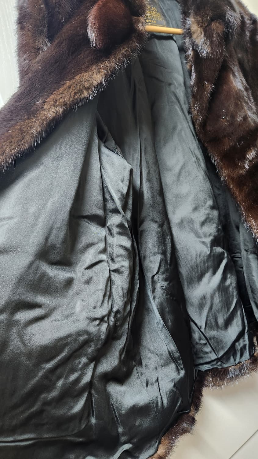 아메리칸 퍼 어워드 근화모피 77 진밤색 상품이미지5