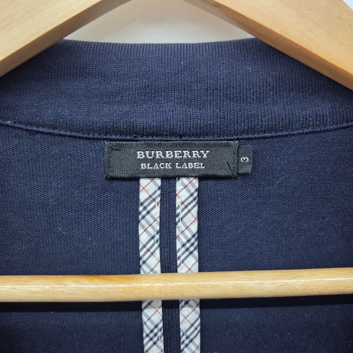 버버리 블랙 라벨 네이비 가디건 남L 상품이미지4
