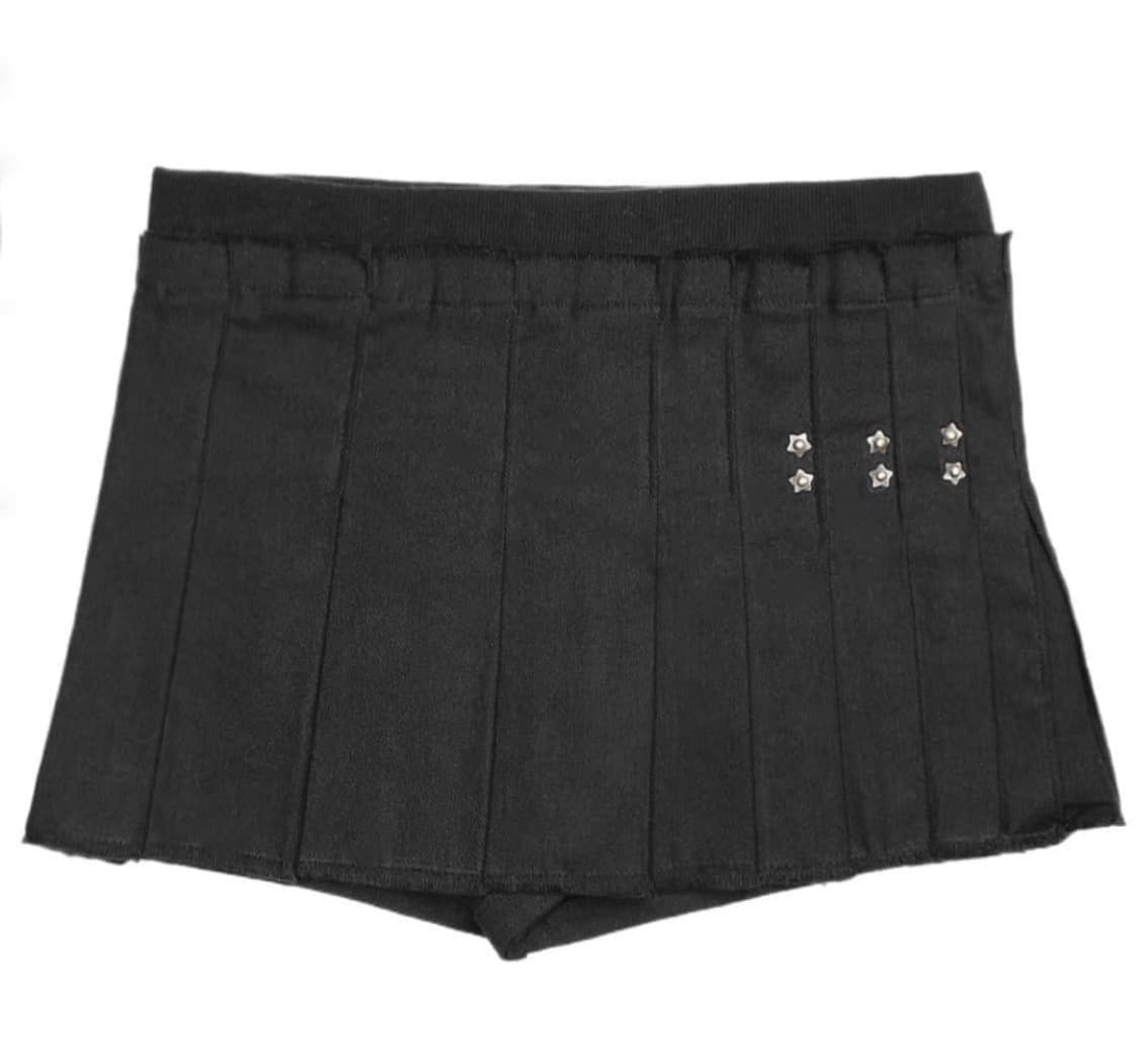 본네 스타 리벳 플리츠스커트 상품이미지1