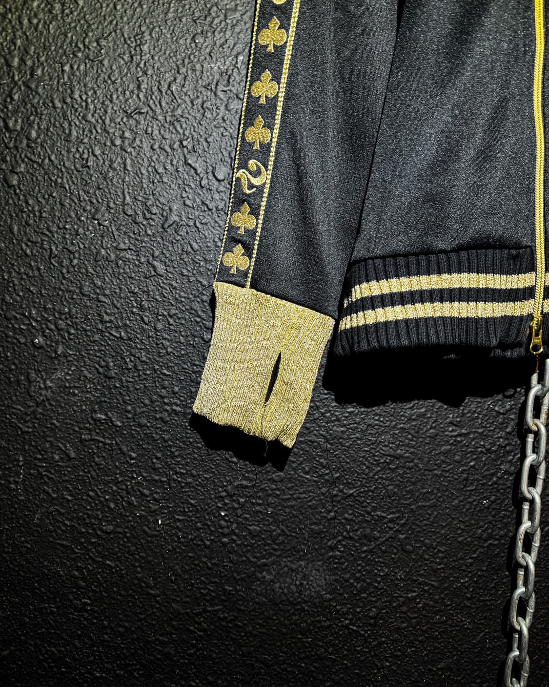 Deux Avril – Black × Gold Track Jersey 상품이미지5