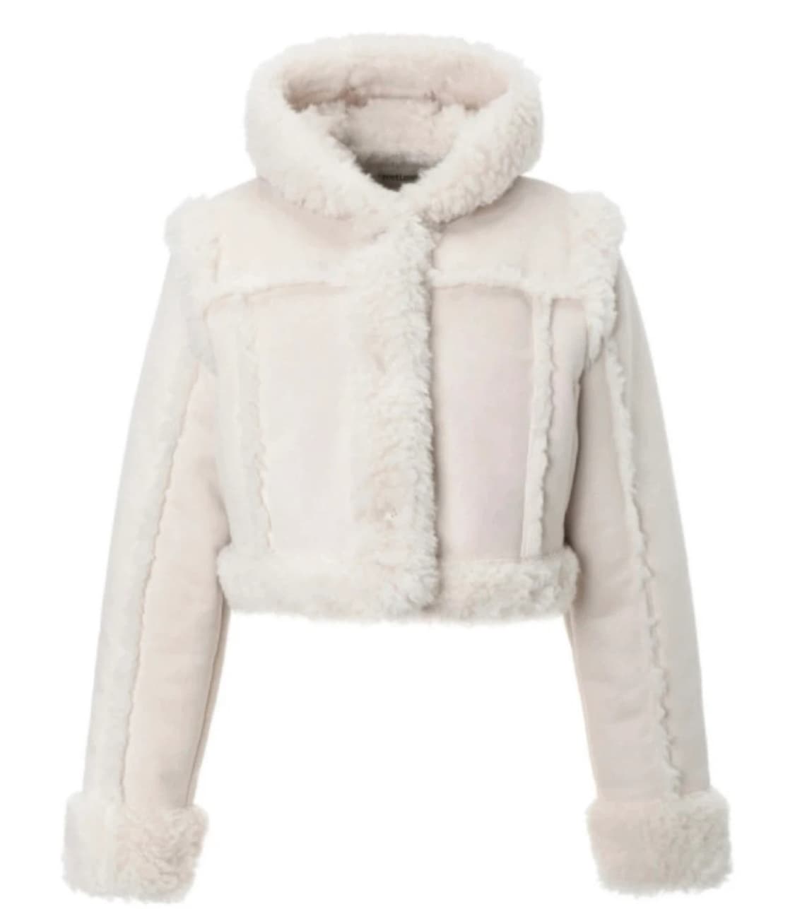 쓰리타임즈 베이비후드 무스탕 상품이미지1