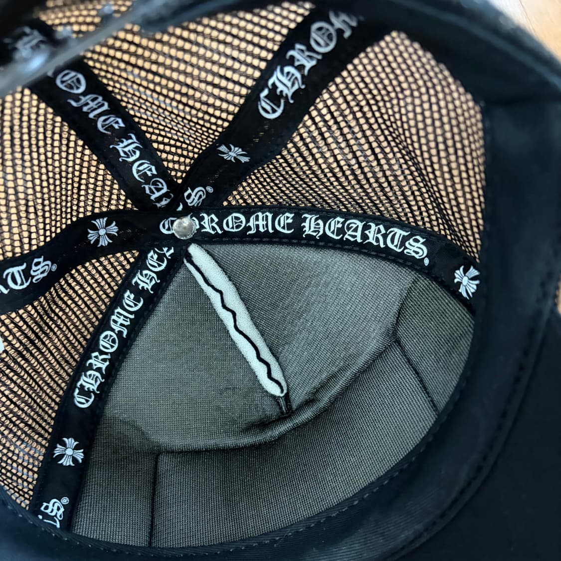 [OS] 크롬하츠 메쉬 캡 블랙 상품이미지3