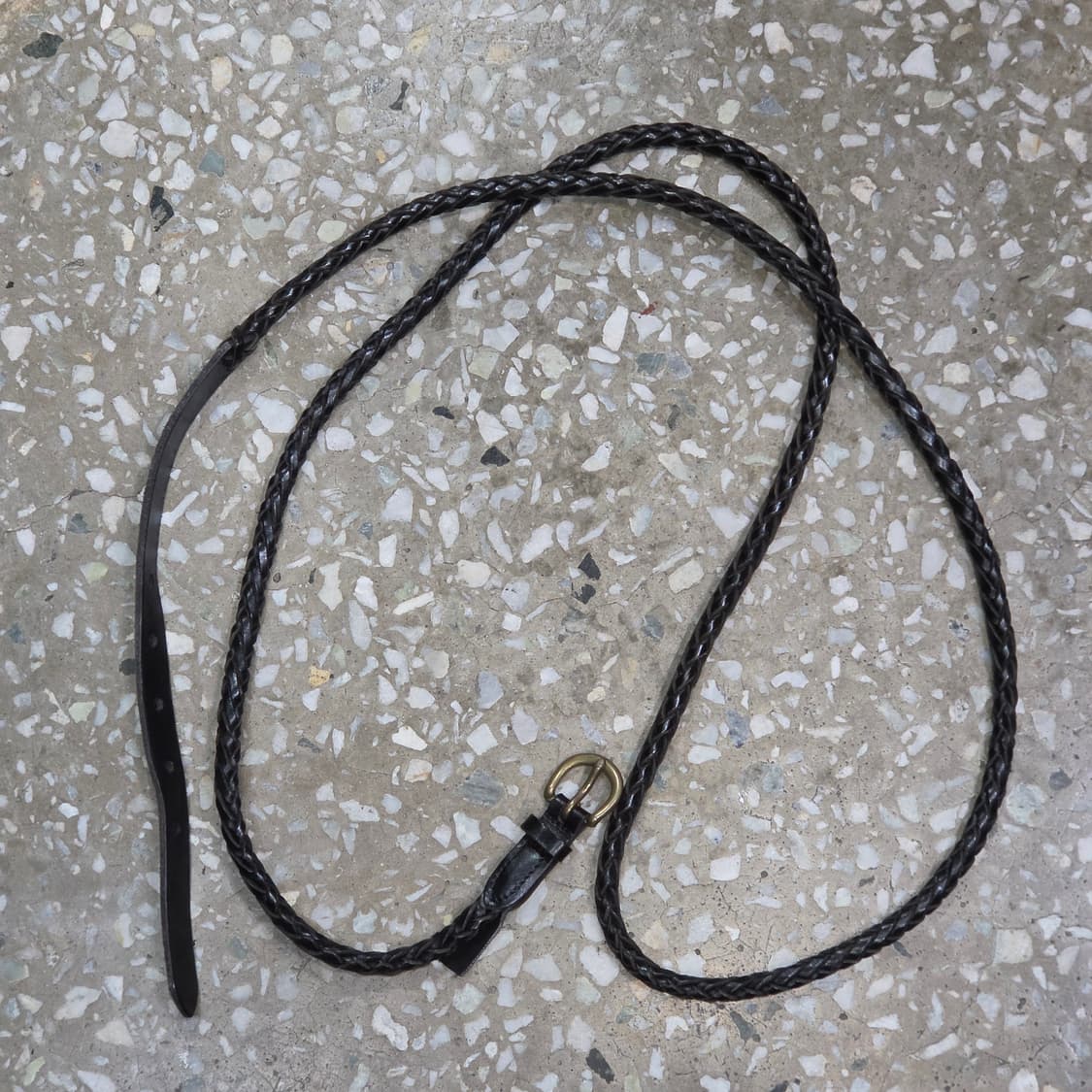 영국산 ANGLO 꽈배기 레더 벨트 상품이미지8