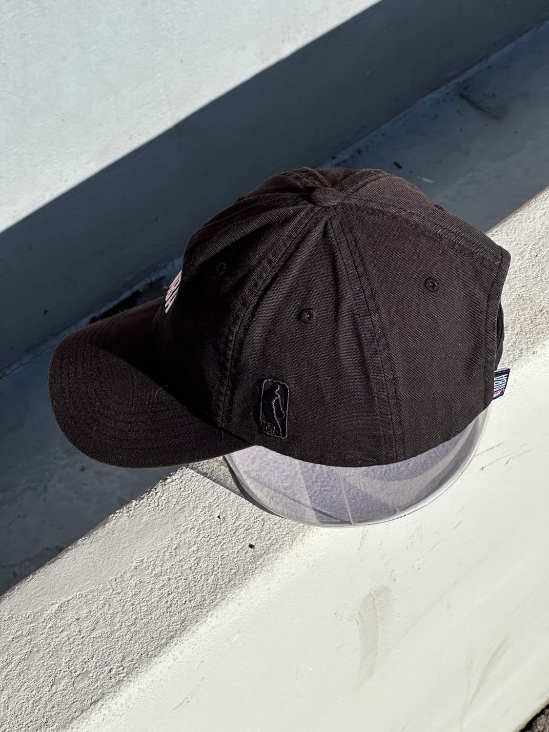 [M-L] NBA 엔비에이 로고 블랙 볼캡 모자 상품이미지3