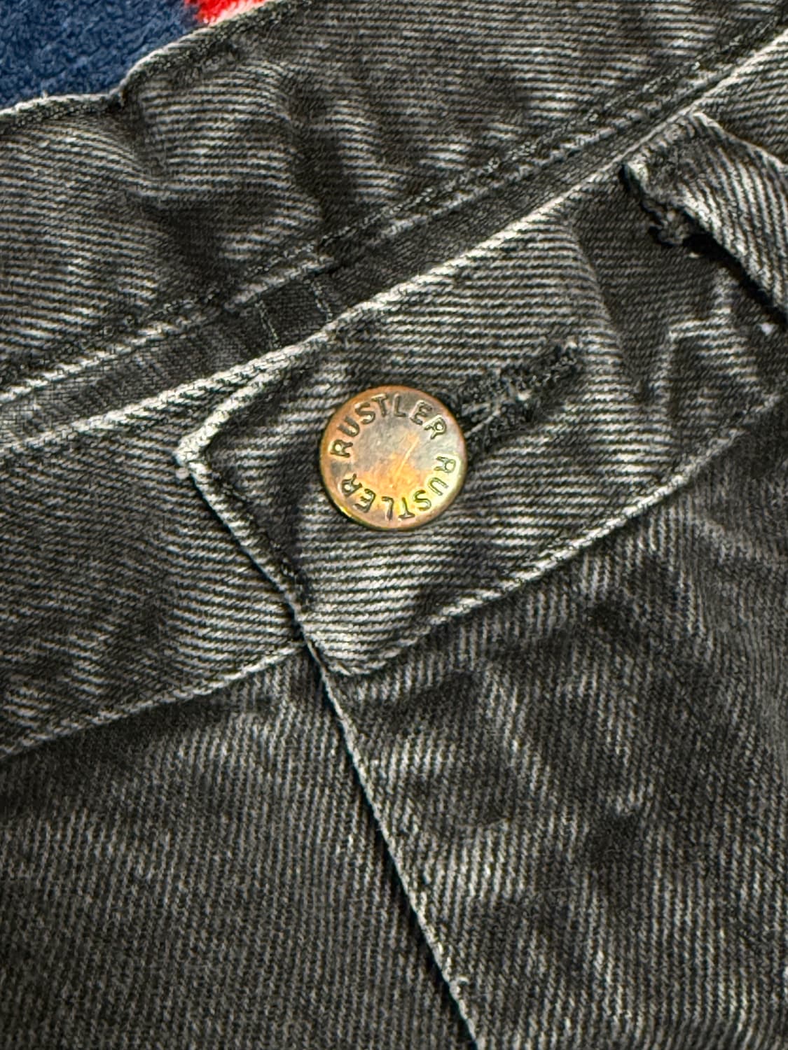 랭글러 서브브랜드 러슬러블랙진 Rustler blackjeans 블랙진 상품이미지6