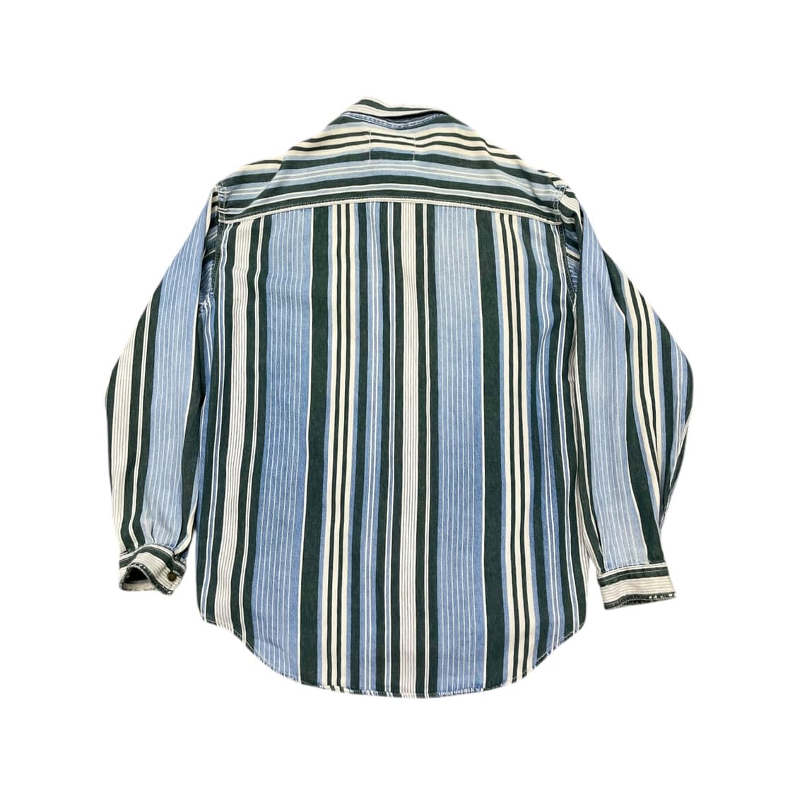 90s 리바이스 스트라이프 데님셔츠 상품이미지3