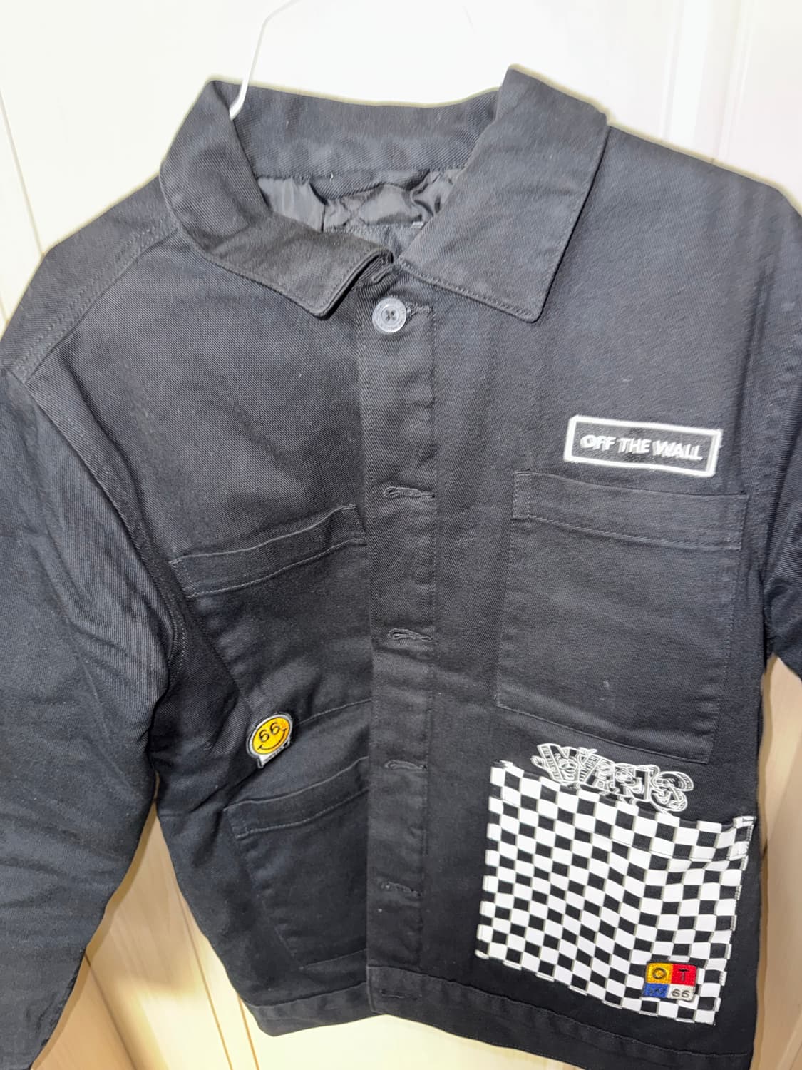 상태 최상 한정판 반스 워크자켓 블랙 XL 상품이미지1