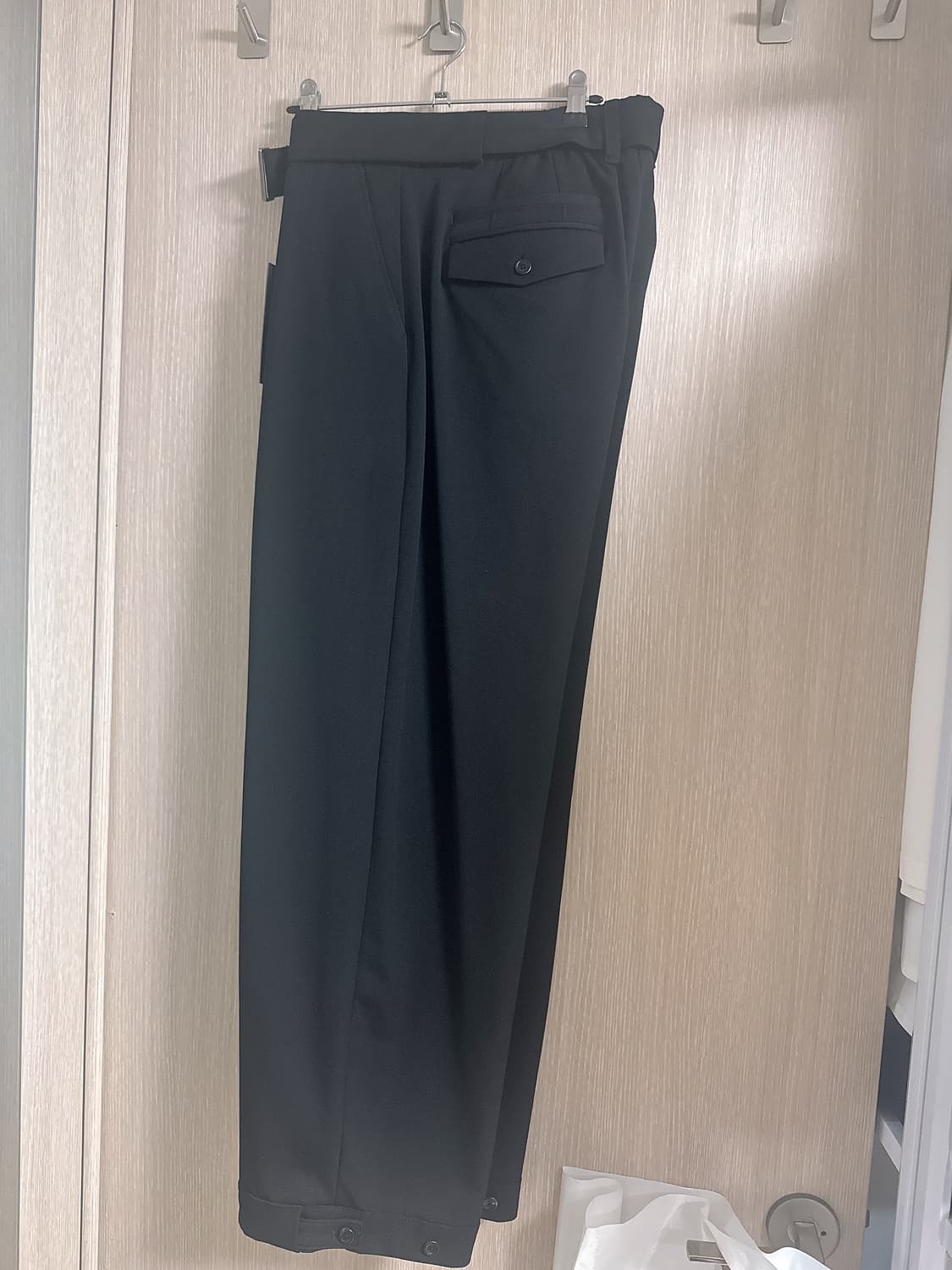 [새상품] 송지오옴므 시그니처 와이드 팬츠 50 상품이미지5