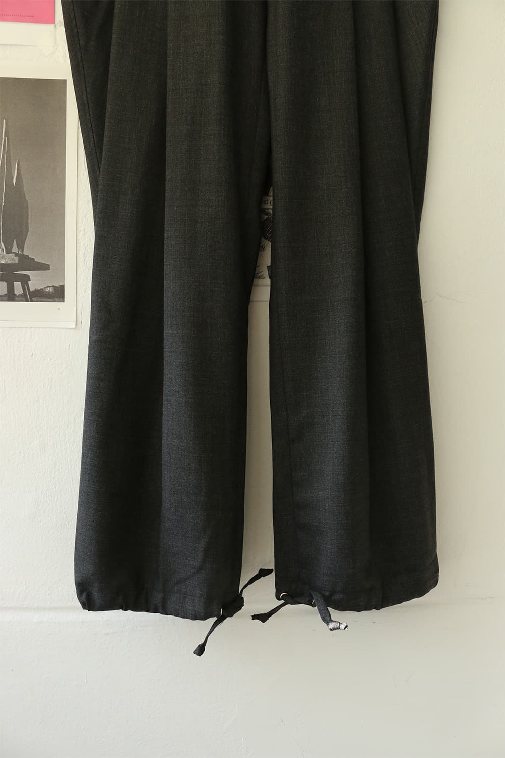 크리스 반 아쉐 울 핀턱 트라우저 상품이미지6