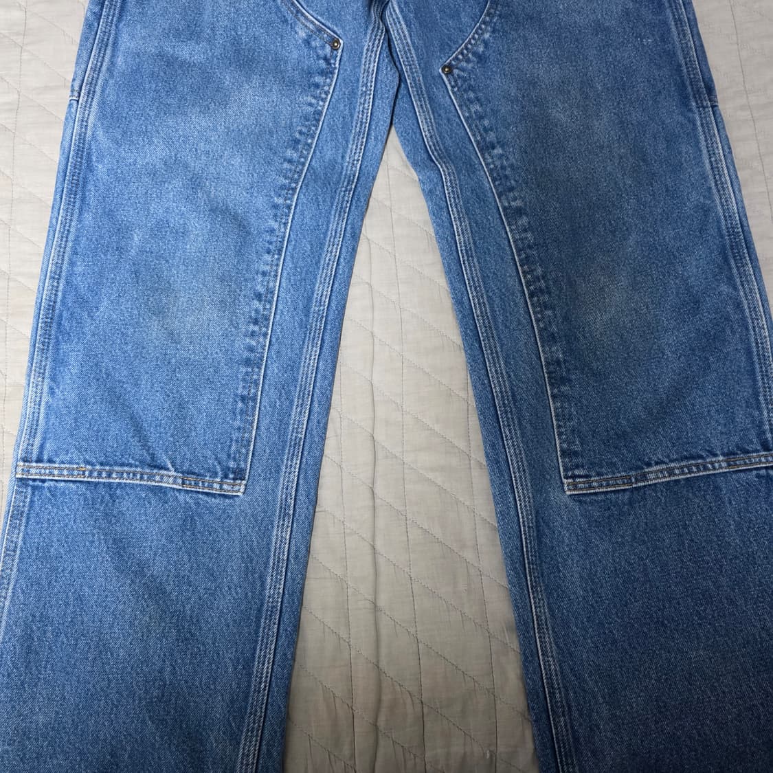 [32X32] 빈티지 칼하트 더블니 B73 DST 굿컨디션 데님 B-9 상품이미지2