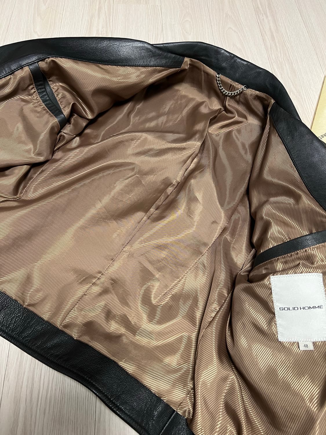 솔리드옴므 라이더자켓 48사이즈 상품이미지5