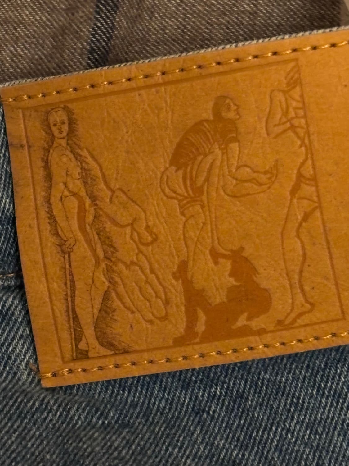 마틴로즈 프린트 데님 L 상품이미지4