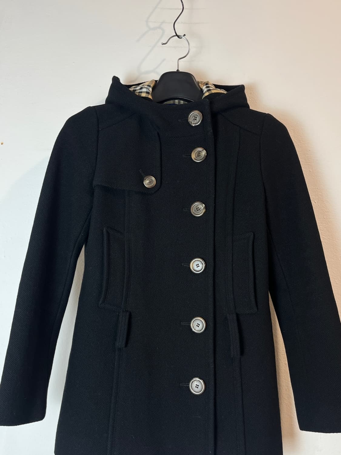 버버리 블루 라벨 울 토글 코트 상품이미지4