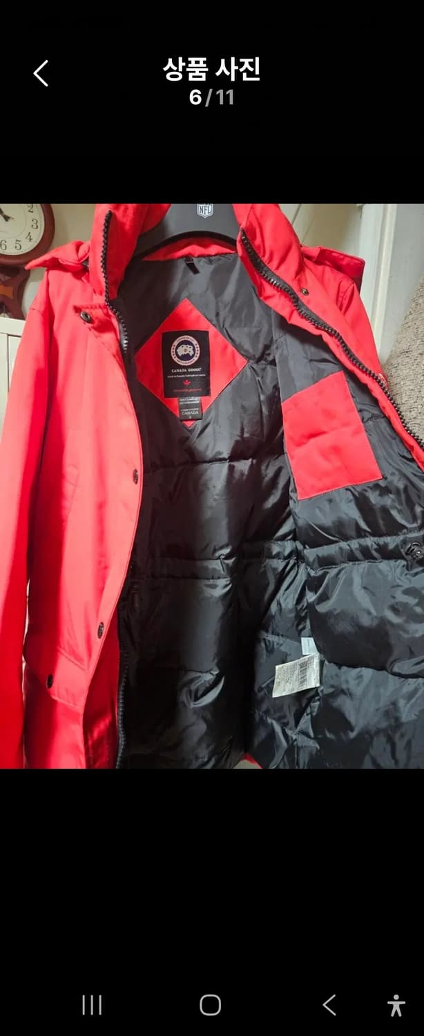 캐나다 구스 여성 트리리움 파카s 레드44-날씬66 상품이미지10