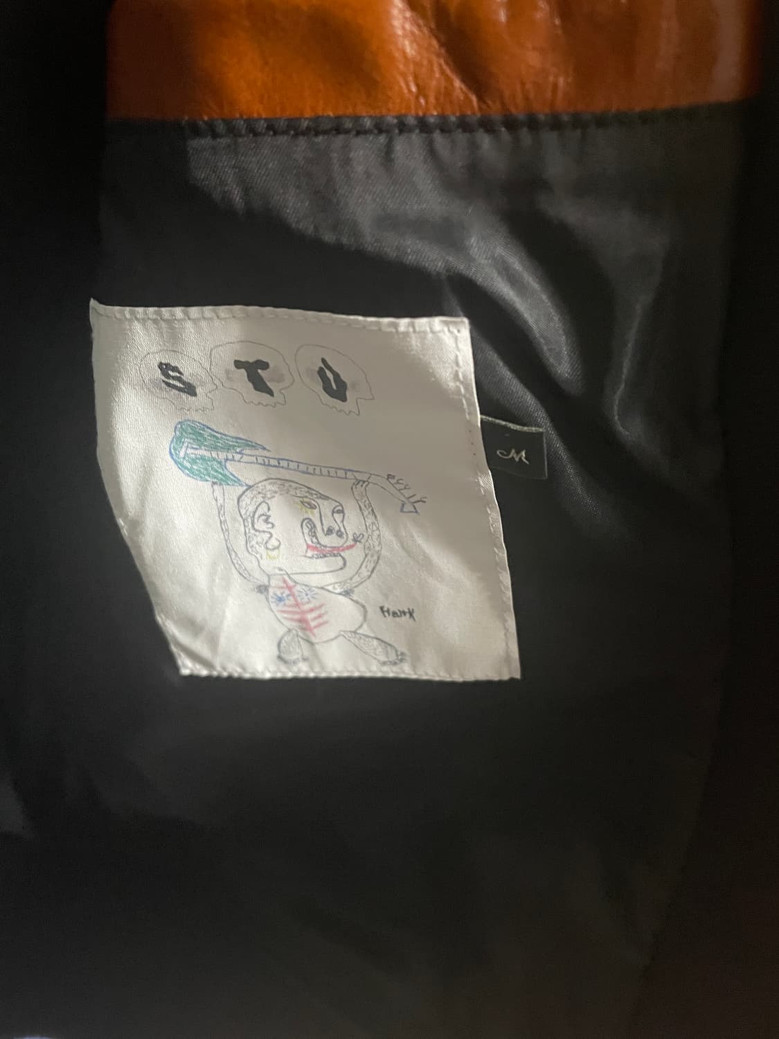 Stu x hank 바시티자켓 판매 상품이미지3