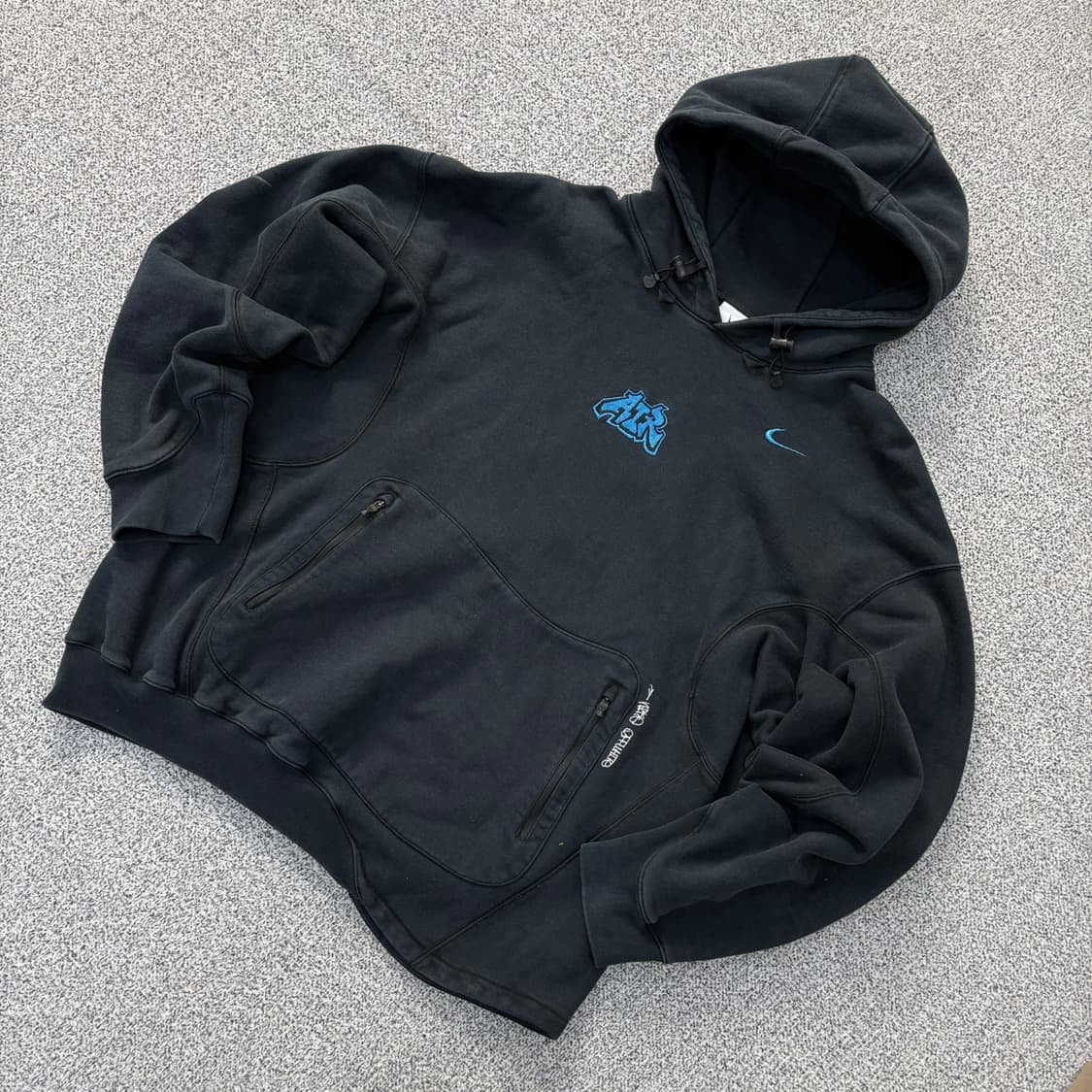 XL 나이키 오프화이트 후드티 긴팔티 0331J 상품이미지1