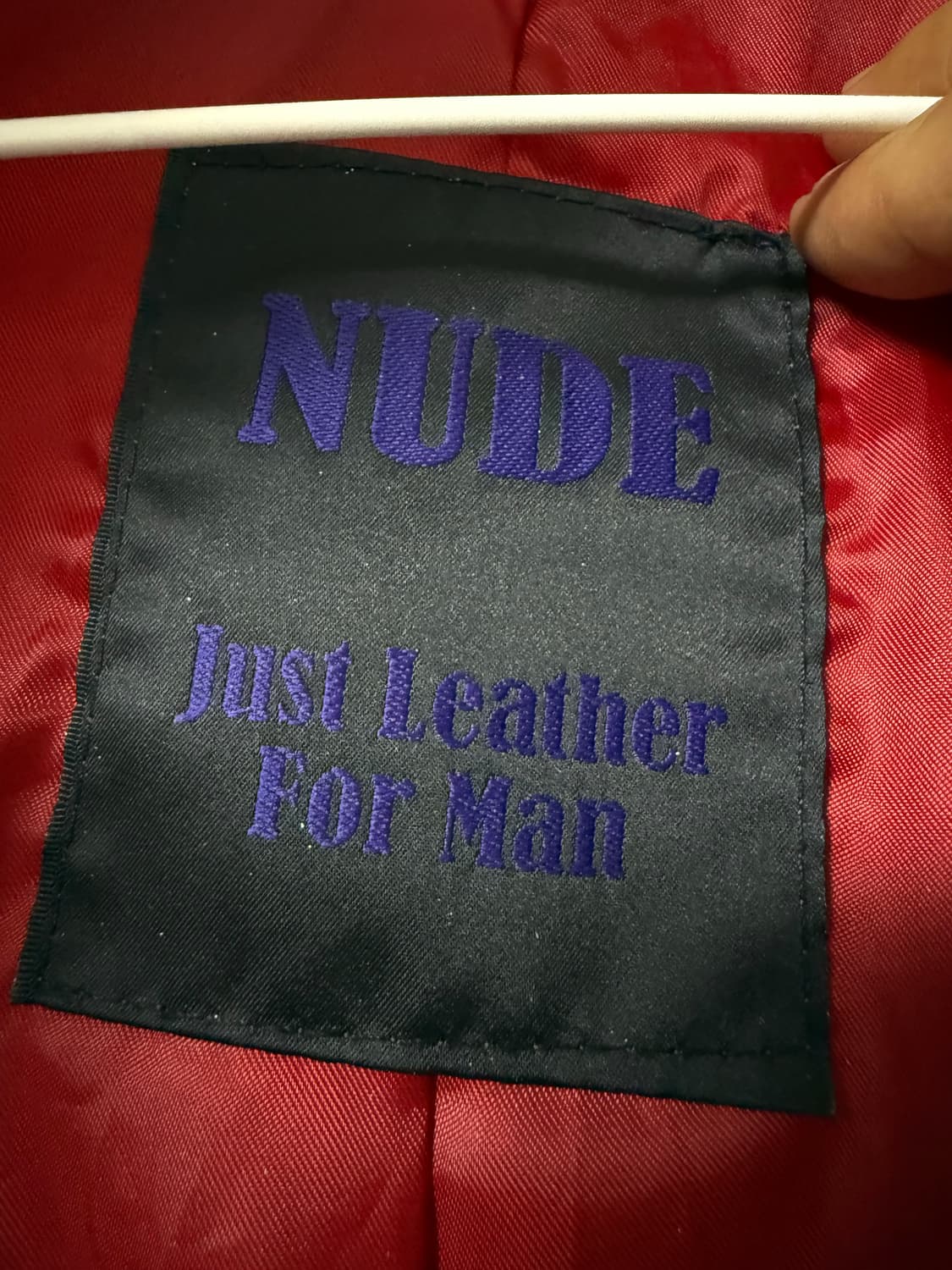 NUDE Leather 양가죽 바이커 봄버 상품이미지6
