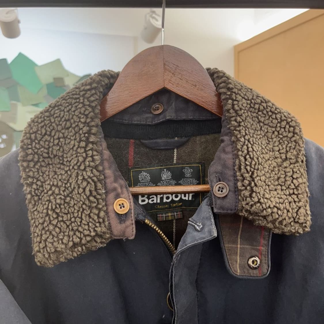 바버 BARBOUR 클래식 타탄 빈티지 왁스 자켓 105 C06309 상품이미지10