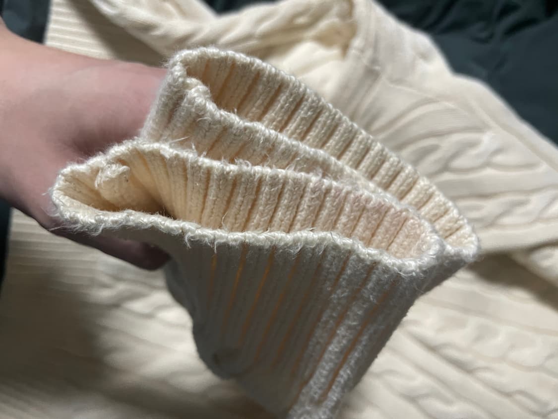 폴로 꽈배기 니트 상품이미지3