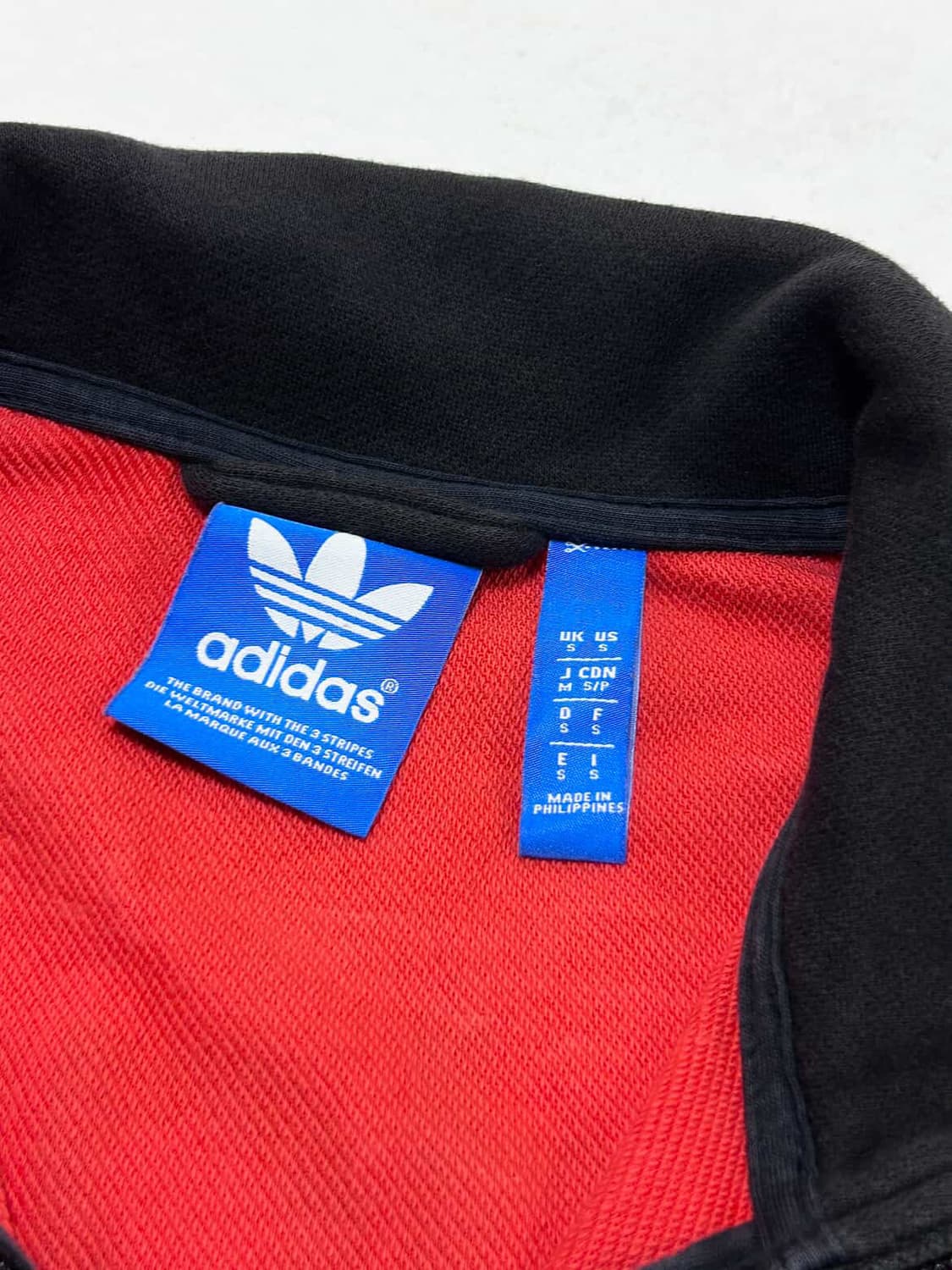 아디다스 빅로고 배색 삼선 코튼져지 상품이미지8