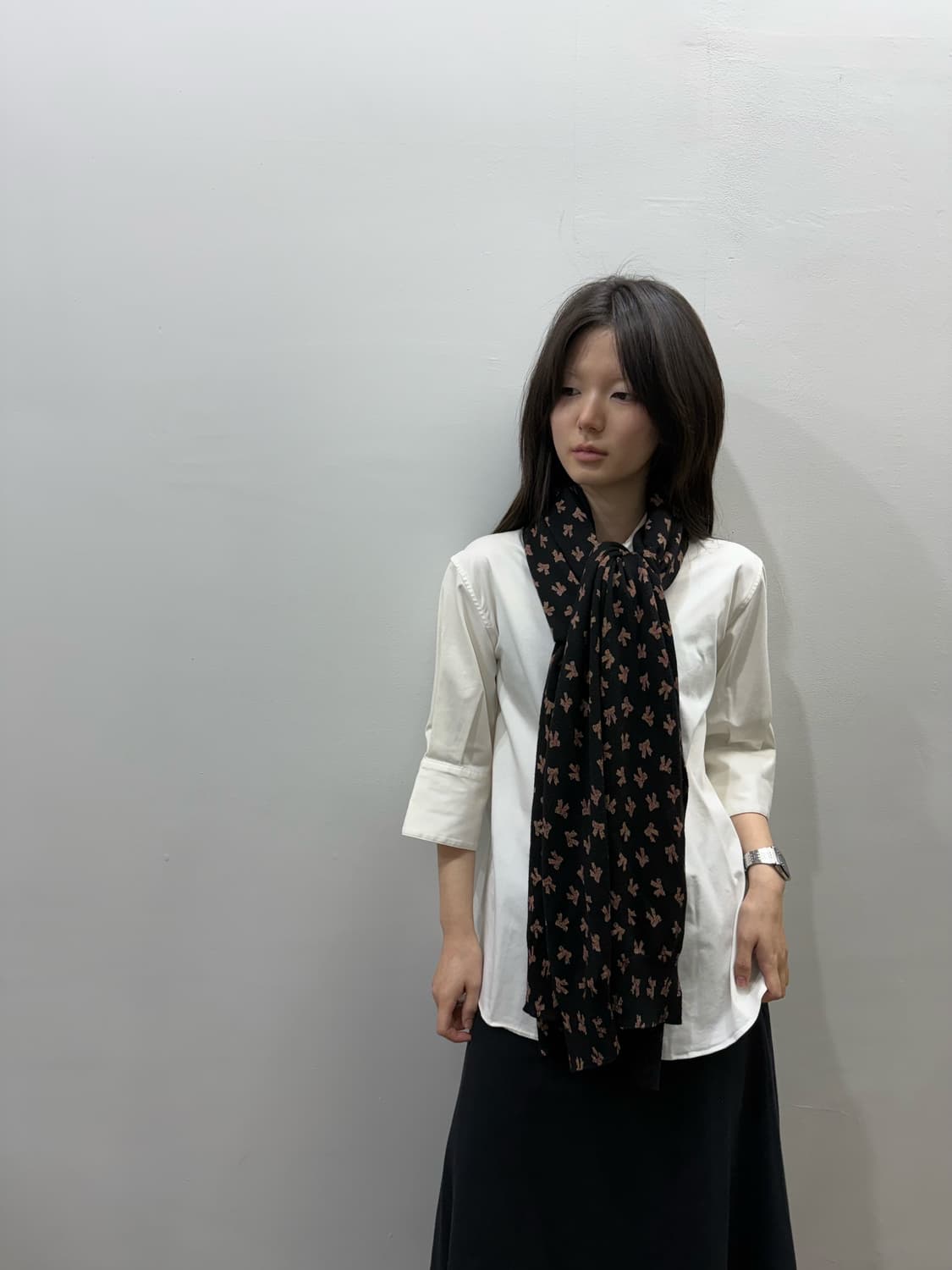 꼼데가르송 리본 패턴 숄&머플러 상품이미지8