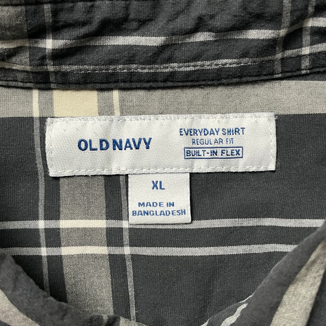 OLD NAVY 올드네이비 빈티지 코튼 체크 셔츠 A00710 상품이미지9