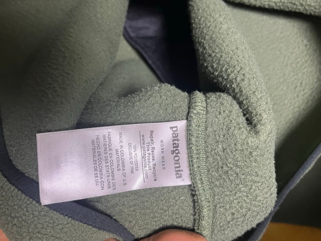 파타고니아 신칠라 풀오버 S사이즈 카키 상품이미지6