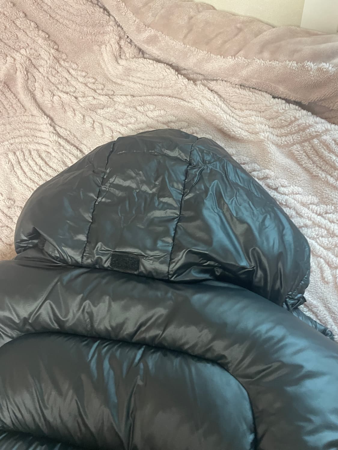 23fw 슈프림 페더웨이트 다운 퍼퍼 블랙 패딩M 상품이미지5