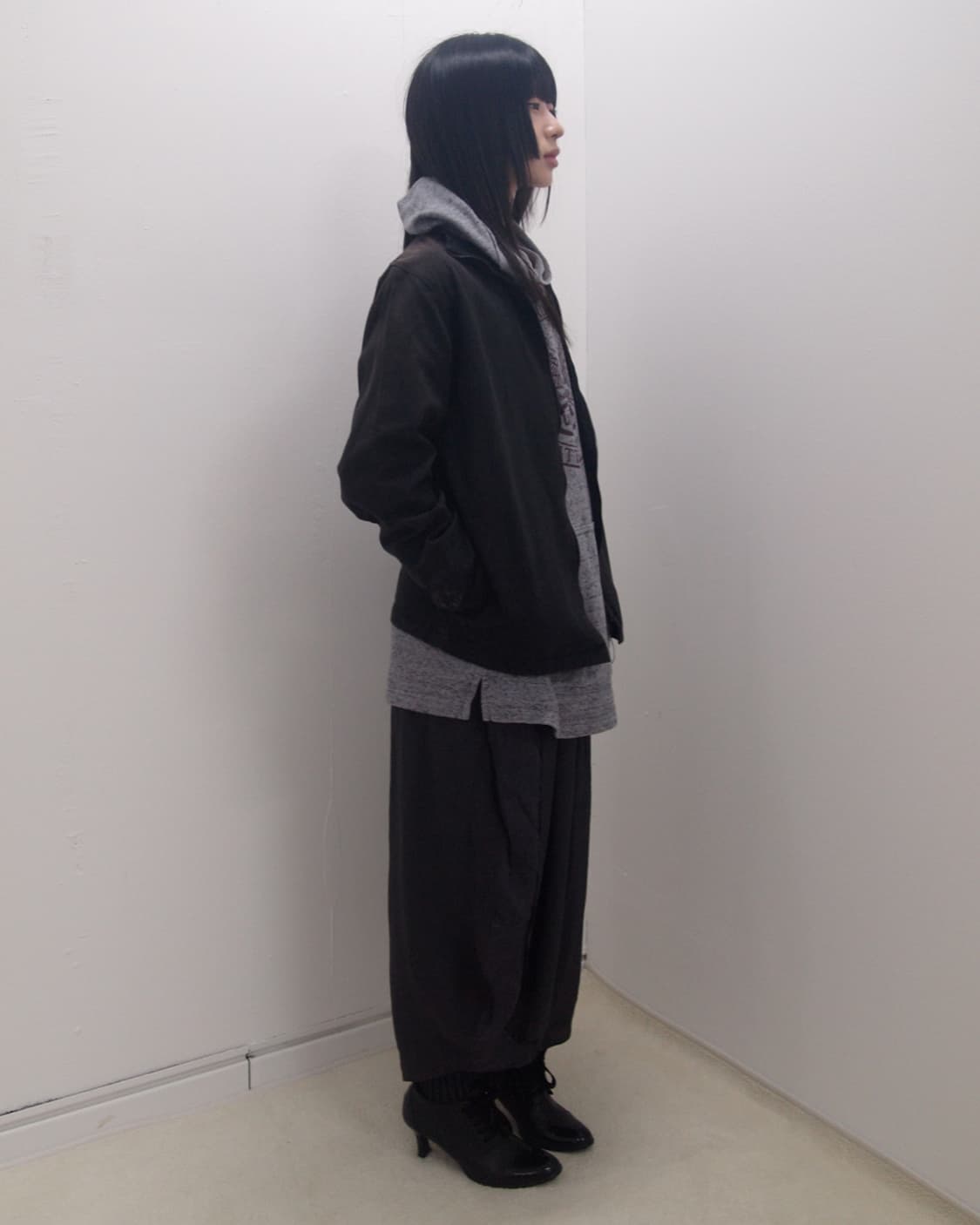 A.P.C. washing charcoal-brown 2wayjacket 상품이미지2