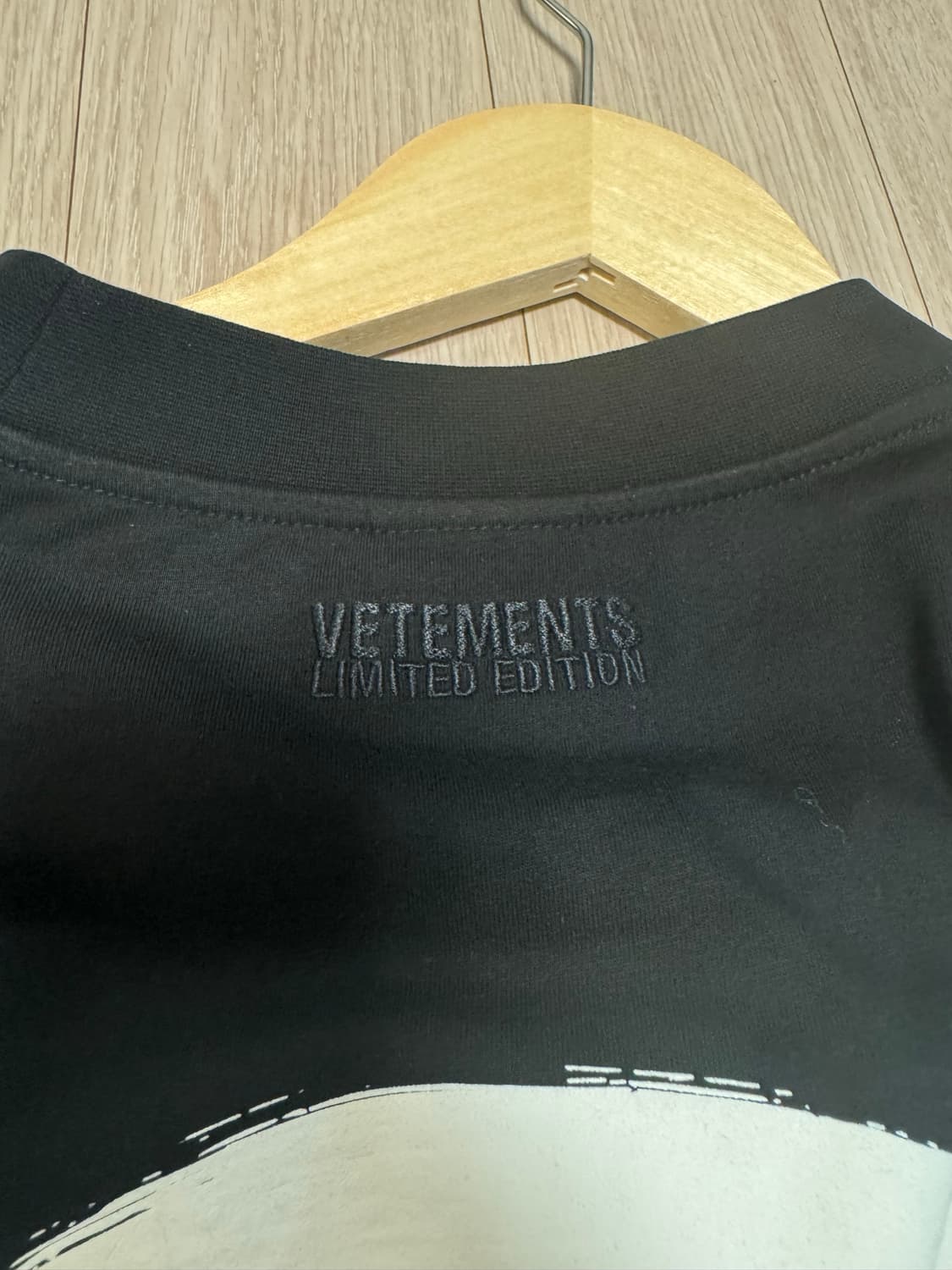 Vetements 베트멍 아나키 롱슬리브 티셔츠 xs 상품이미지4