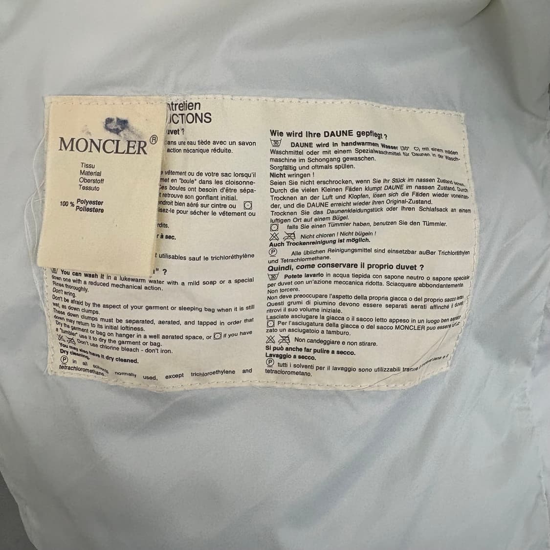 MONCLER 몽클레어 여성 패딩 점퍼 M 상품이미지7