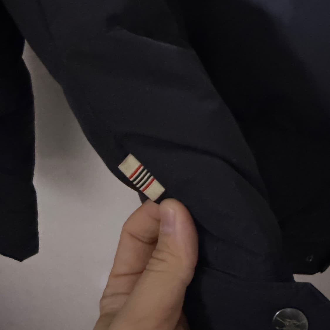 버버리 골프 남성 오리털 숏패딩 점퍼 M (남성 100정도) 상품이미지6