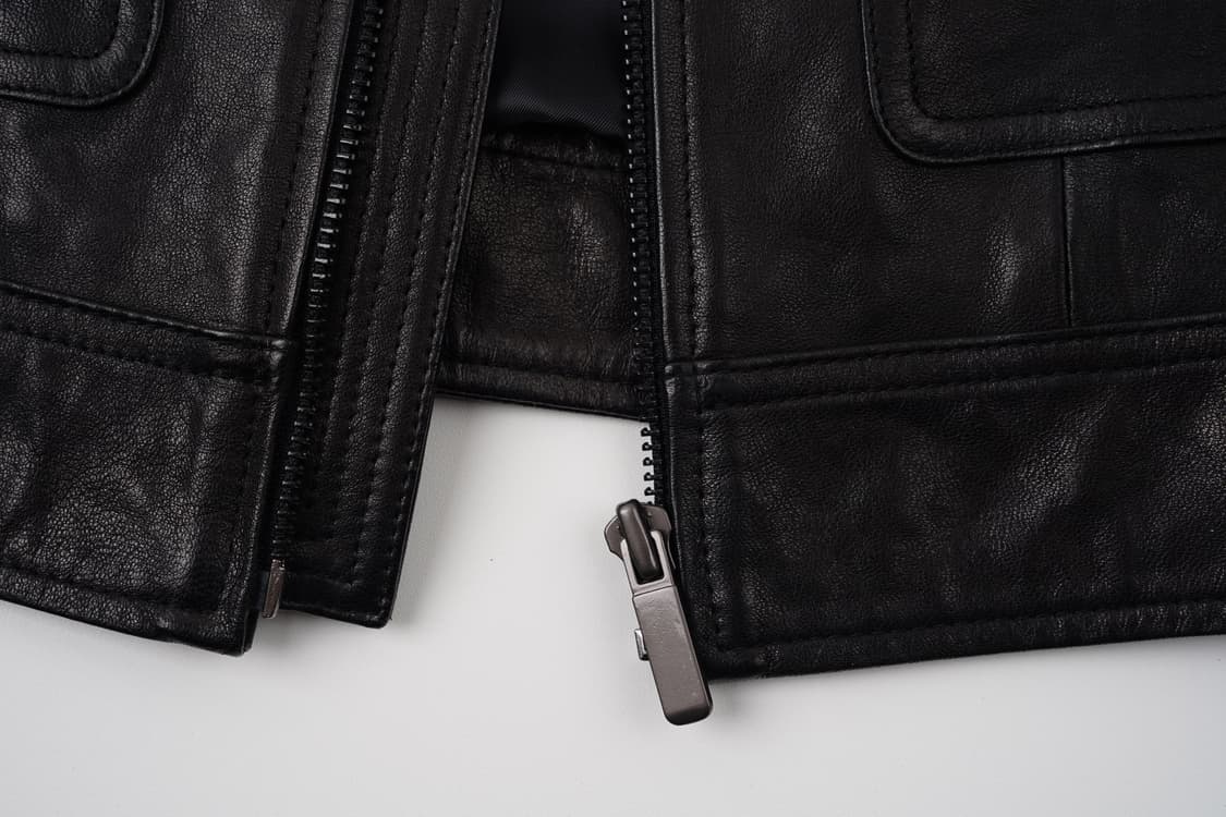 [N][100]베지터블 램스킨 워싱 자켓 상품이미지4