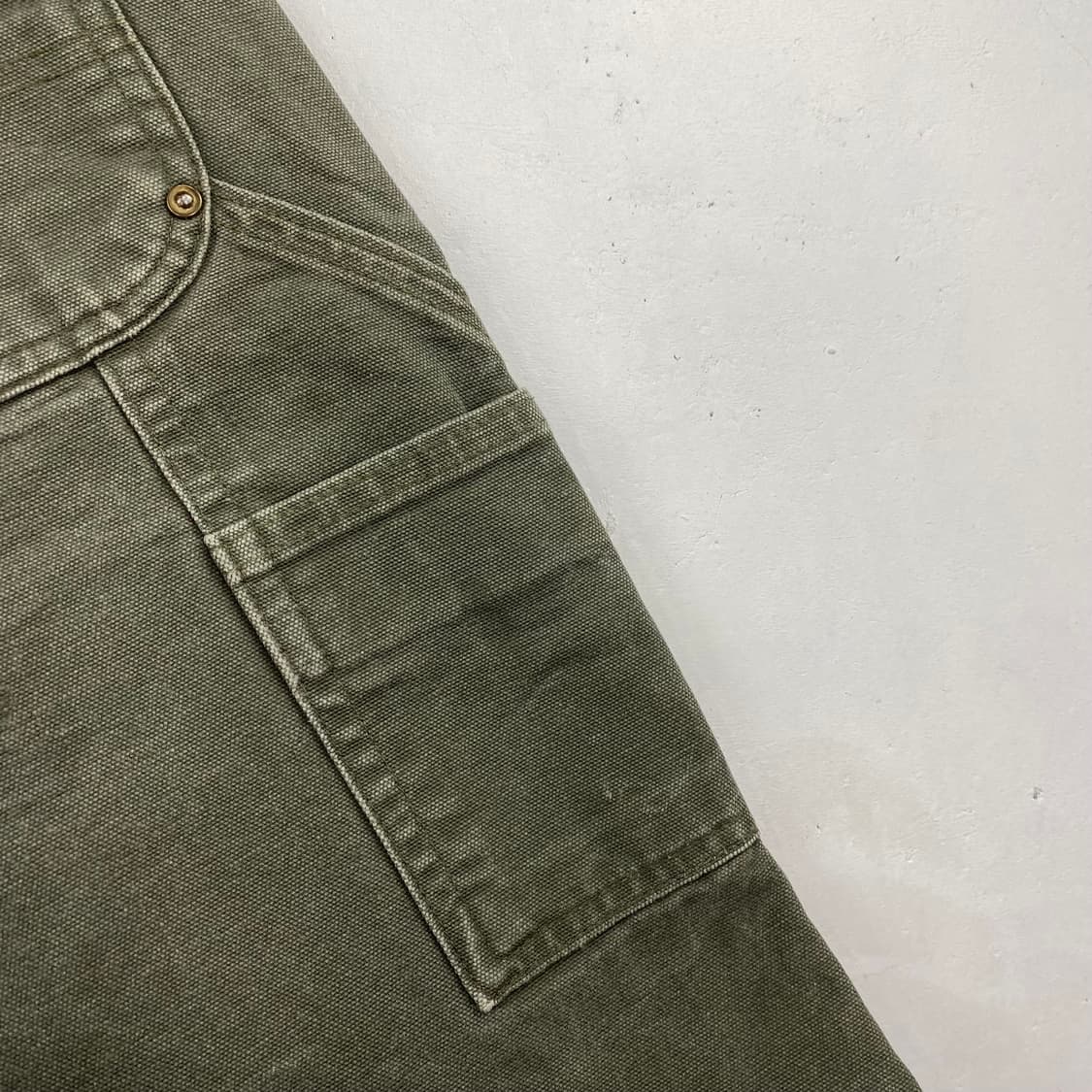 칼하트 OG 카키 더블니 워크 팬츠 (36) 상품이미지6