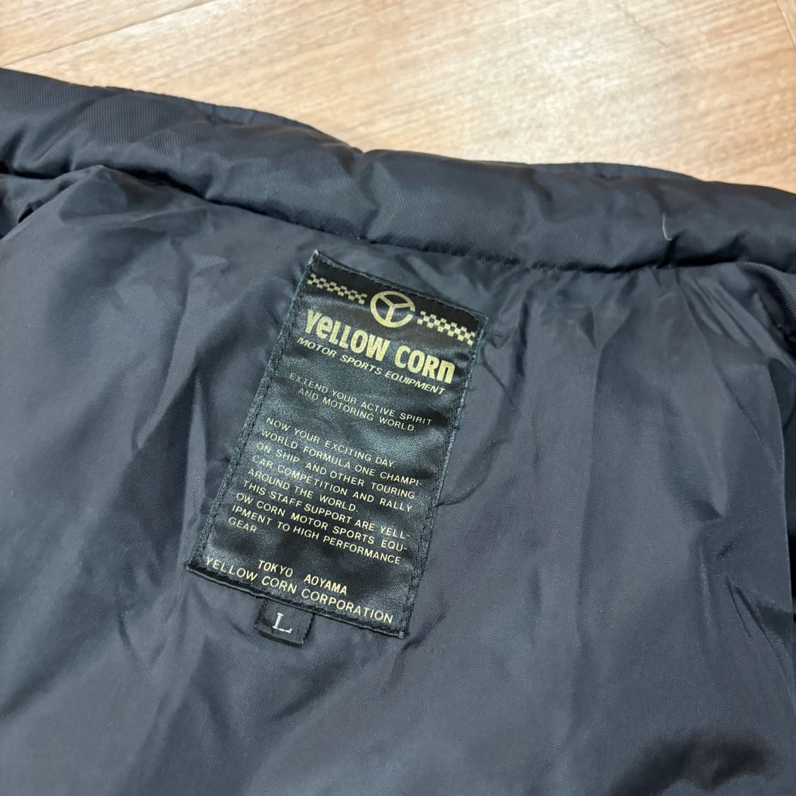 옐로우콘 블랙 다운 푸퍼 자켓 상품이미지10