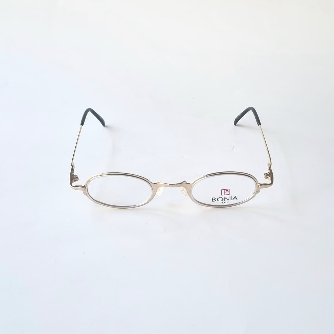 데드스탁 BONIA 빈티지 무드 미니멀 오벌 메탈 안경테 상품이미지2