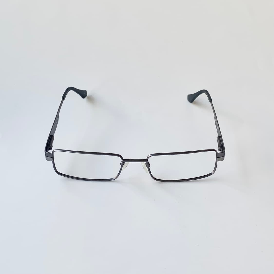 769 데드스탁 픽키 슬림 사각 그레이 메탈 빈티지안경 상품이미지2