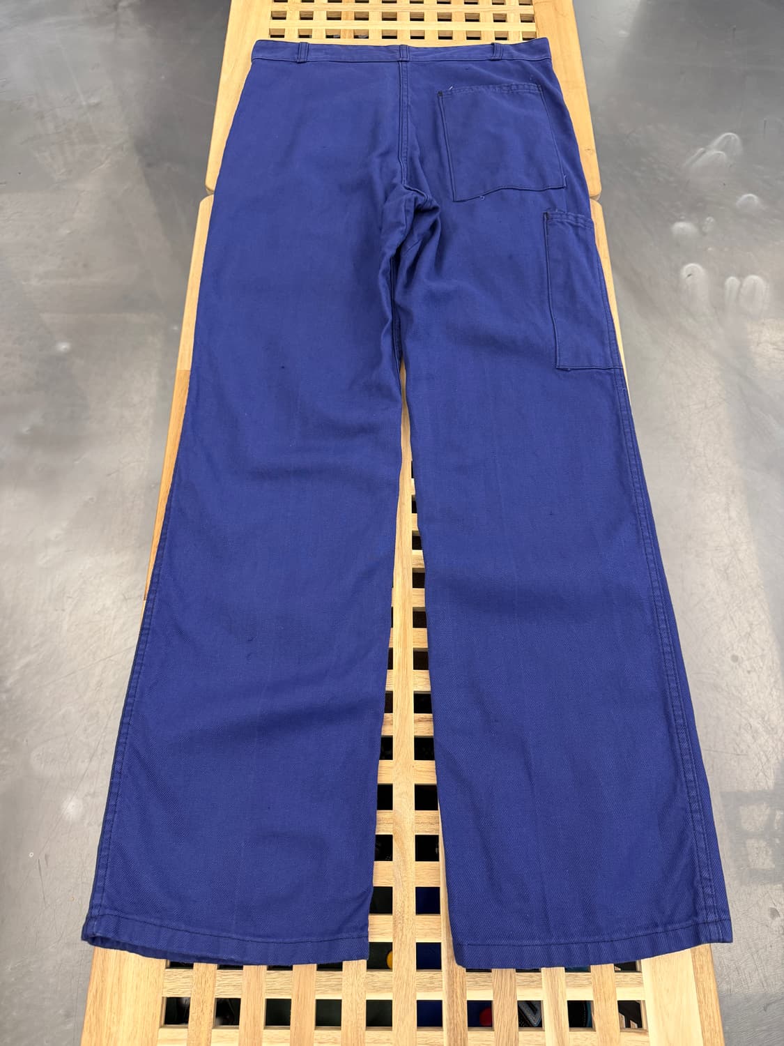 OLD VINTAGE WASHED NAVY FRENCH 프렌치워크팬츠 상품이미지2