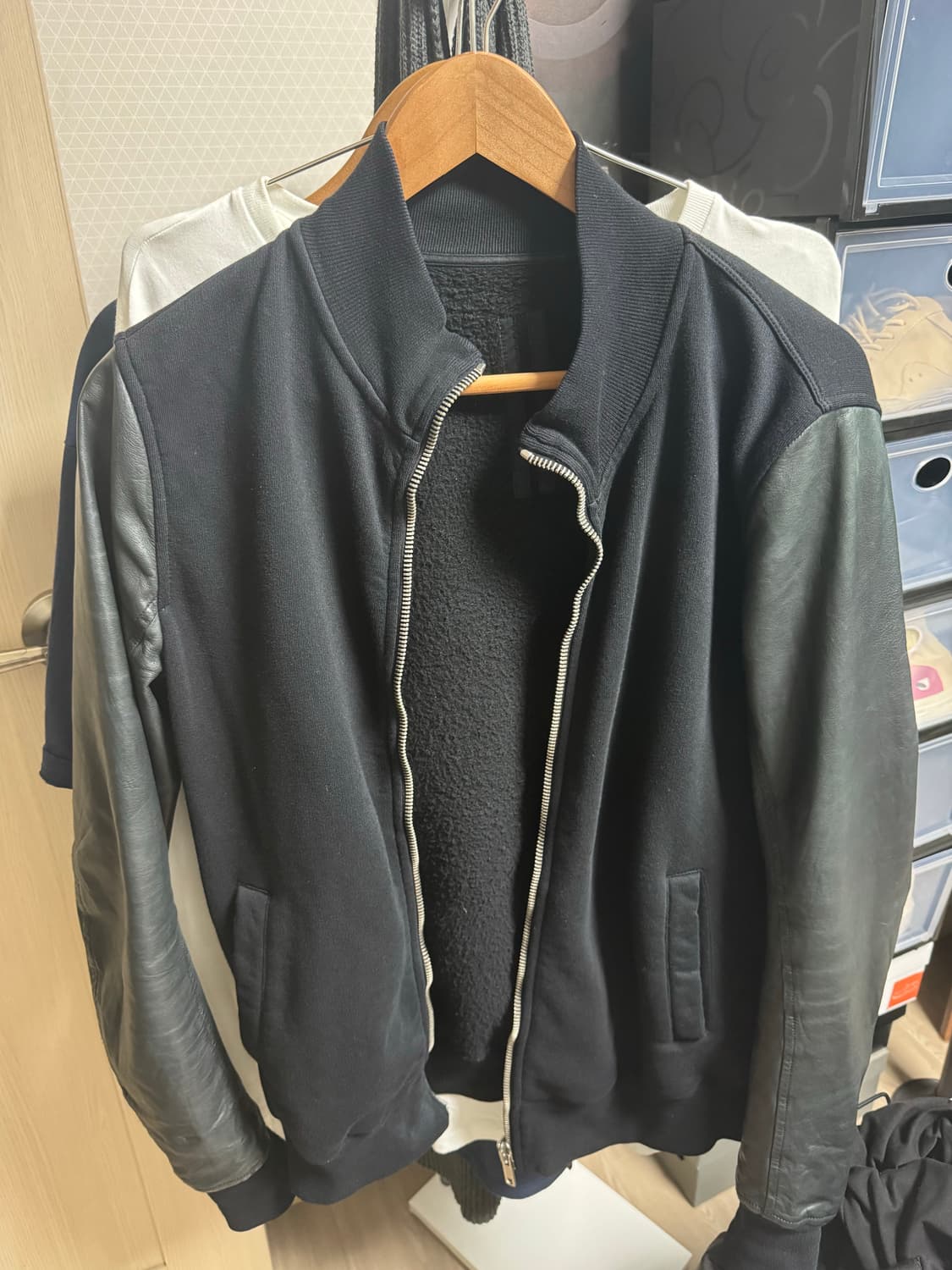 릭오웬스 레더 자켓 상품이미지1