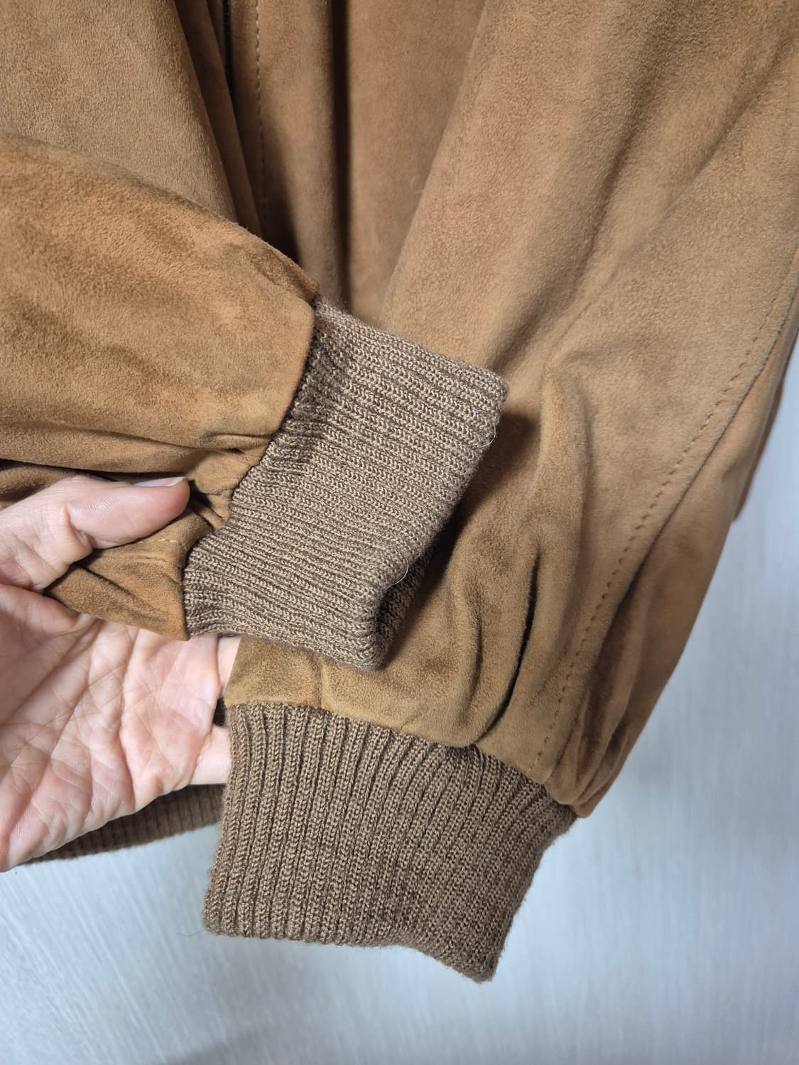 런던포그 스웨이드 가죽자켓 점퍼 블루종 라지 남성 상품이미지10