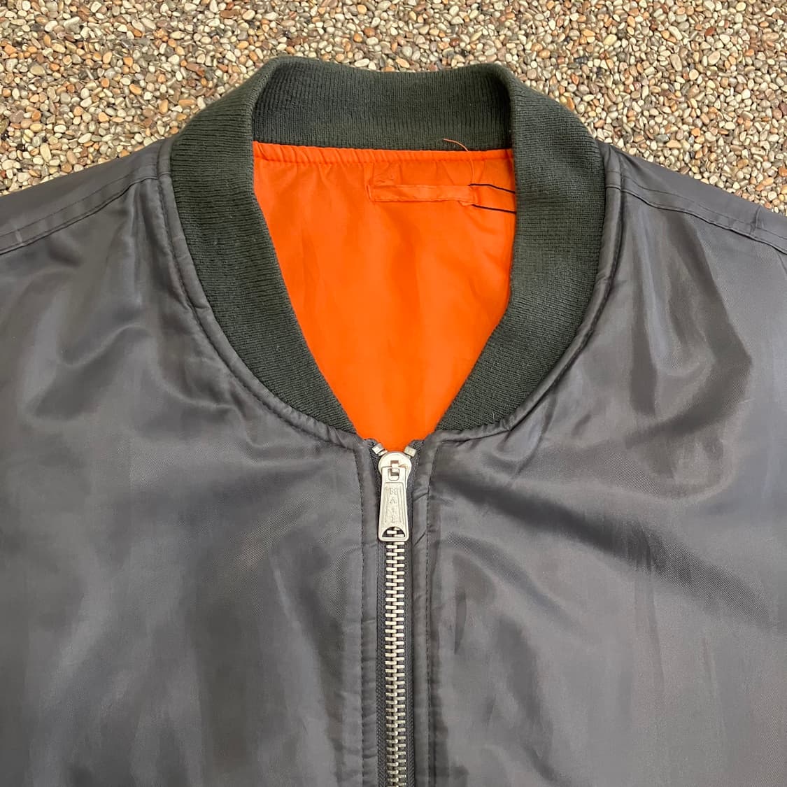 305 로스코 항공점퍼 ma1 건메탈그레이 상품이미지6